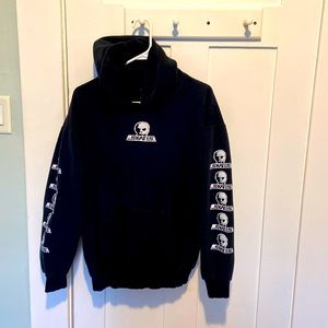 Vintage Real Skull Skate Hoody